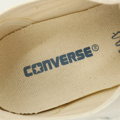【中古】コンバース CONVERSE キャンバス スニーカー ホワイト【サイズ25.5】【 状態ランクB 】【 メンズ 】