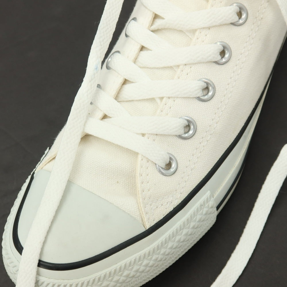 【中古】コンバース CONVERSE キャンバス スニーカー ホワイト【サイズ25.5】【 状態ランクB 】【 メンズ 】