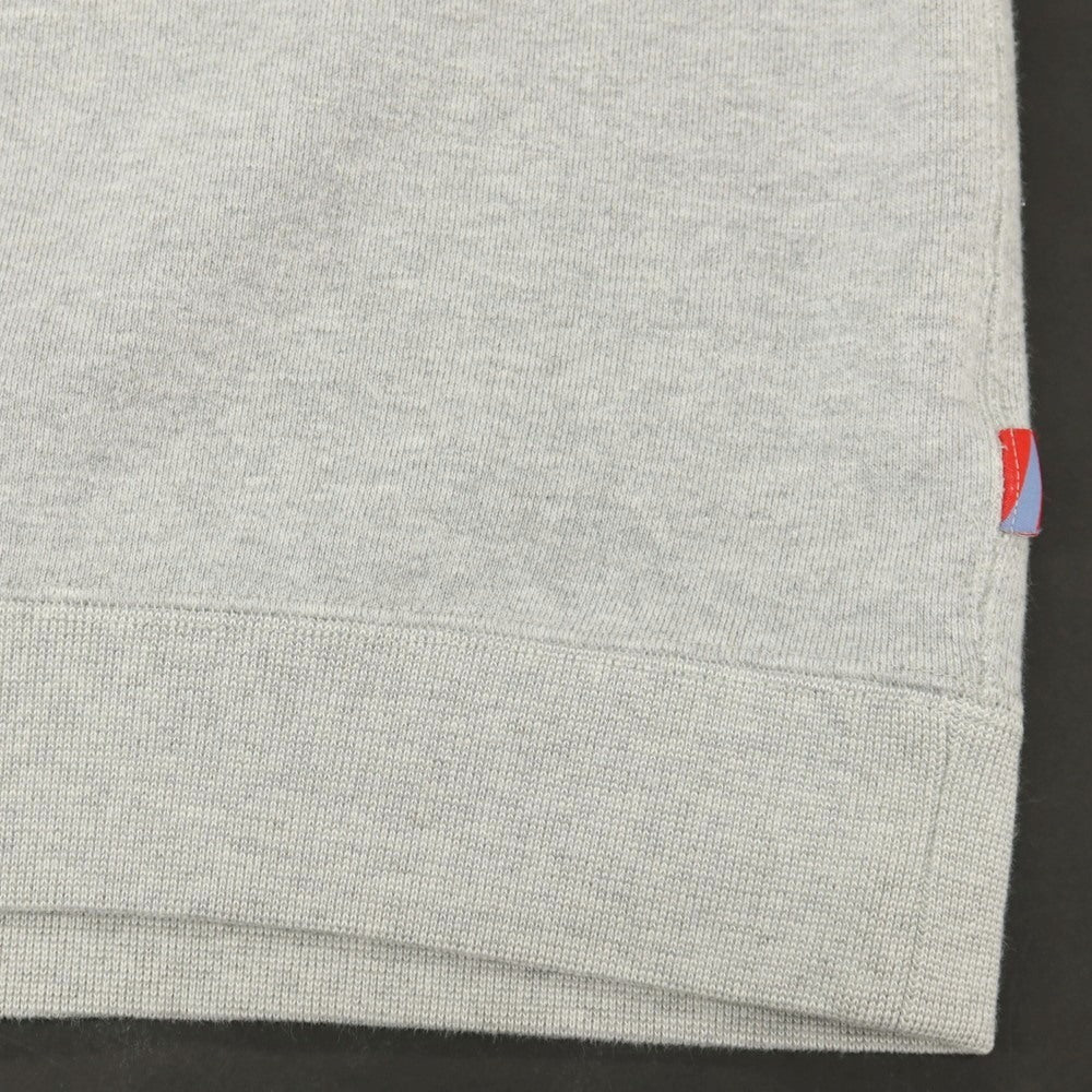【中古】ブローシュア BROCHURE × NEVVER コットン クルーネック スウェット グレー【サイズXL】【 状態ランクB 】【 メンズ 】