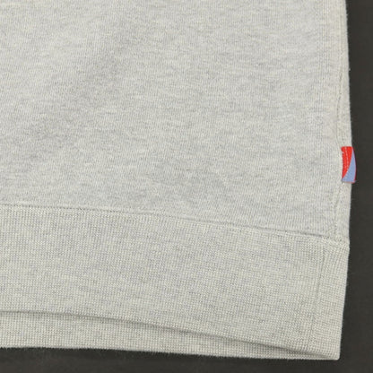 【中古】ブローシュア BROCHURE × NEVVER コットン クルーネック スウェット グレー【サイズXL】【 状態ランクB 】【 メンズ 】