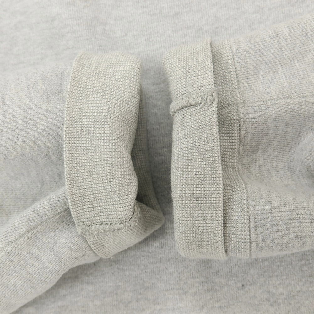 【中古】ブローシュア BROCHURE × NEVVER コットン クルーネック スウェット グレー【サイズXL】【 状態ランクB 】【 メンズ 】