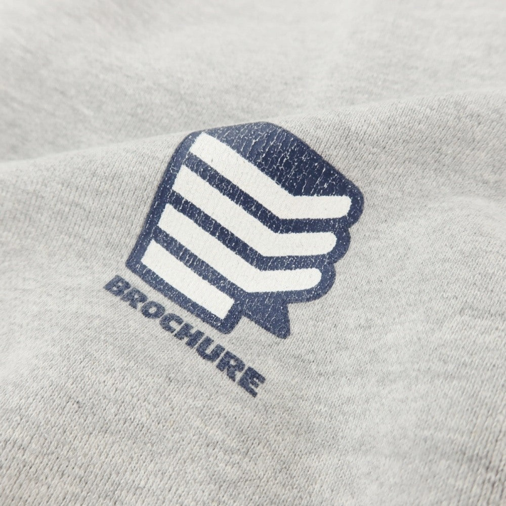 【中古】ブローシュア BROCHURE × NEVVER コットン スウェットパンツ グレー【サイズXL】【 状態ランクB 】【 メンズ 】