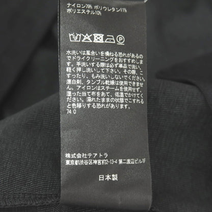 【中古】テアトラ TEATORA 2026年春夏 ストレッチ ナイロンポリエステル カプセルスナップ 半袖ポロシャツ ブラック【サイズ3】【 状態ランクA 】【 メンズ 】