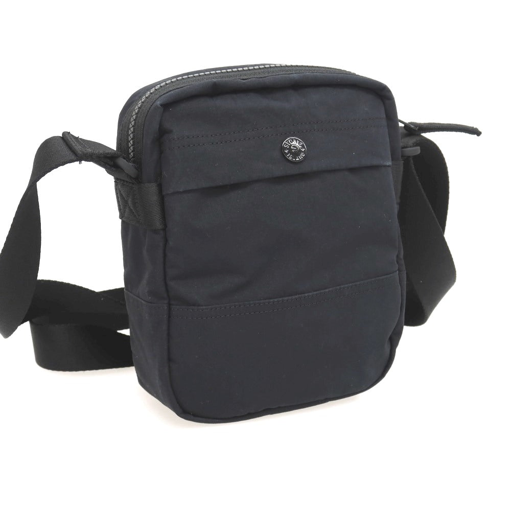 【中古】ストーンアイランド STONE ISLAND コットン ショルダーバッグ ブラック【 状態ランクB 】【 メンズ 】