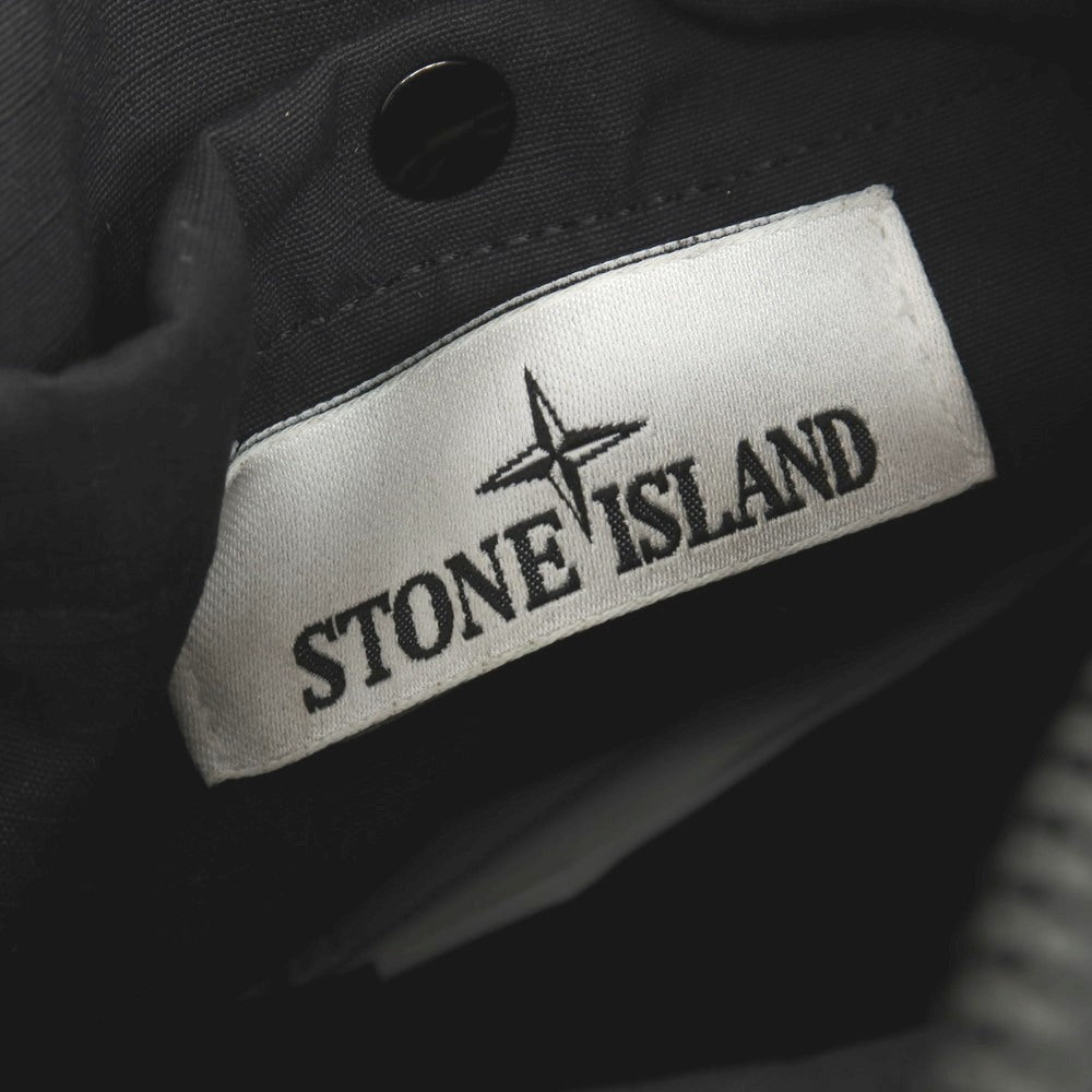 【中古】ストーンアイランド STONE ISLAND コットン ショルダーバッグ ブラック【 状態ランクB 】【 メンズ 】