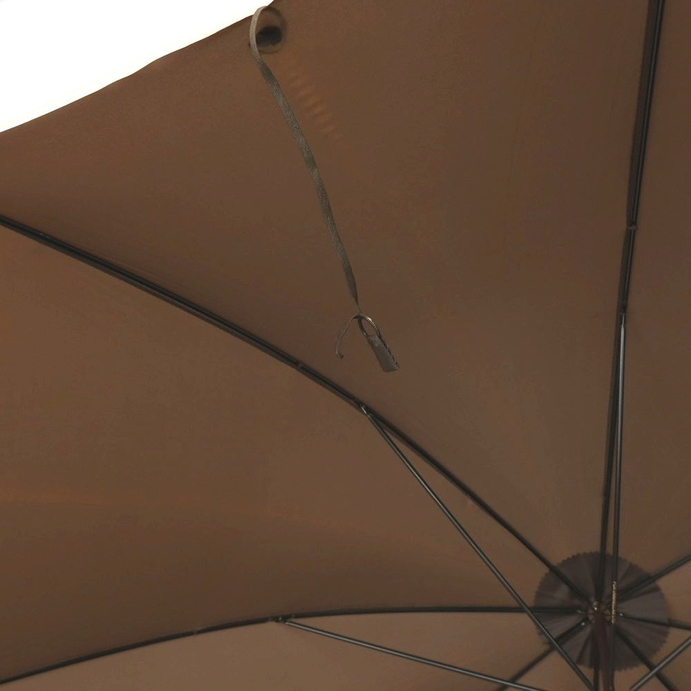 【中古】フォックス アンブレラズ FOX UMBRELLAS ウッドハンドル 長傘 ブラウン【 状態ランクD 】【 メンズ 】