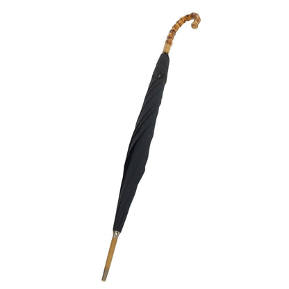 【中古】フォックス アンブレラズ FOX UMBRELLAS ワンギーハンドル 長傘 ブラック【 状態ランクC 】【 メンズ 】