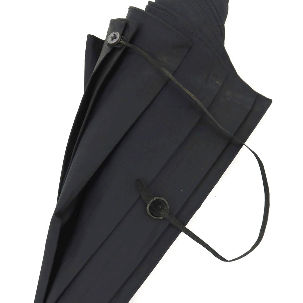 【中古】フォックス アンブレラズ FOX UMBRELLAS ワンギーハンドル 長傘 ブラック【 状態ランクC 】【 メンズ 】