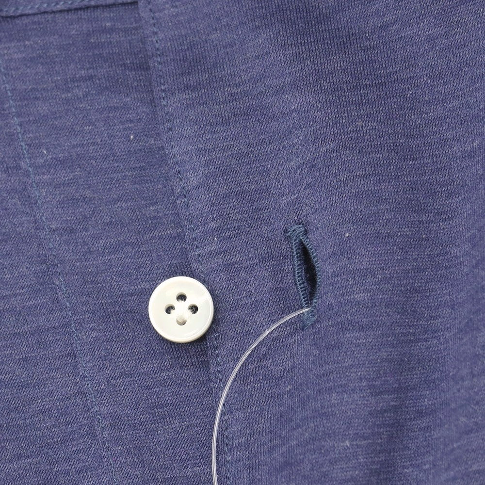 【中古】ミナミ シャツ MINAMI SHIRTS BESPOKE（フルオーダー） コットン 半袖ポロシャツ パープルブルー【サイズ表記なし（M位）】【 状態ランクA 】【 メンズ 】
