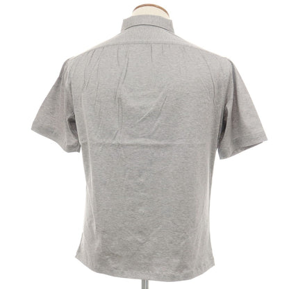 【中古】ミナミ シャツ MINAMI SHIRTS BESPOKE（フルオーダー） コットン 半袖ポロシャツ グレー【サイズ表記なし（M位）】【 状態ランクA 】【 メンズ 】