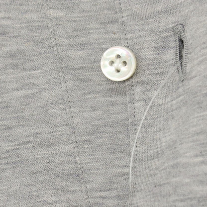 【中古】ミナミ シャツ MINAMI SHIRTS BESPOKE（フルオーダー） コットン 半袖ポロシャツ グレー【サイズ表記なし（M位）】【 状態ランクA 】【 メンズ 】