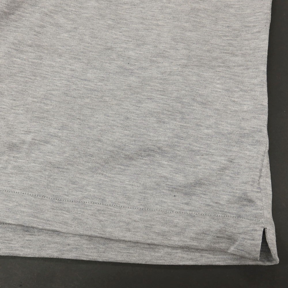 【中古】ミナミ シャツ MINAMI SHIRTS BESPOKE（フルオーダー） コットン 半袖ポロシャツ グレー【サイズ表記なし（M位）】【 状態ランクA 】【 メンズ 】