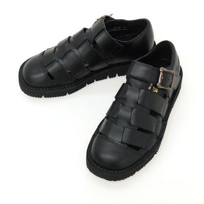 【中古】【未使用】ダナー Danner Pittock Gurukha レザー サンダル ブラック【サイズ25】【 状態ランクS 】【 メンズ 】