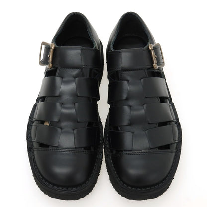 【中古】【未使用】ダナー Danner Pittock Gurukha レザー サンダル ブラック【サイズ25】【 状態ランクS 】【 メンズ 】
