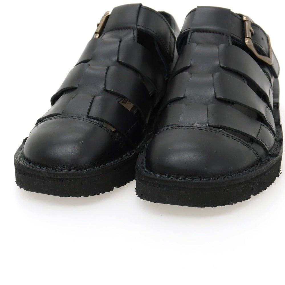 【中古】【未使用】ダナー Danner Pittock Gurukha レザー サンダル ブラック【サイズ25】【 状態ランクS 】【 メンズ 】
