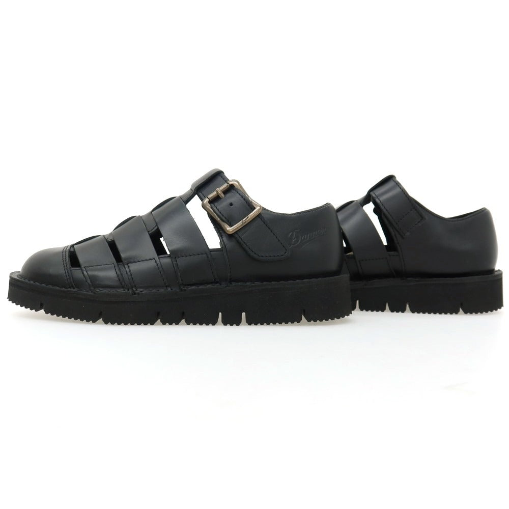 【中古】【未使用】ダナー Danner Pittock Gurukha レザー サンダル ブラック【サイズ25】【 状態ランクS 】【 メンズ 】