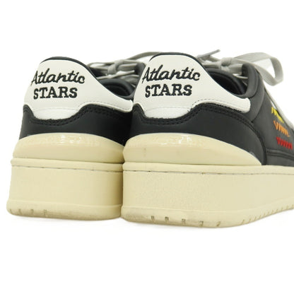 【中古】アトランティックスターズ Atlantic STARS レザー スニーカー ブラック【サイズ40】【 状態ランクC 】【 メンズ 】