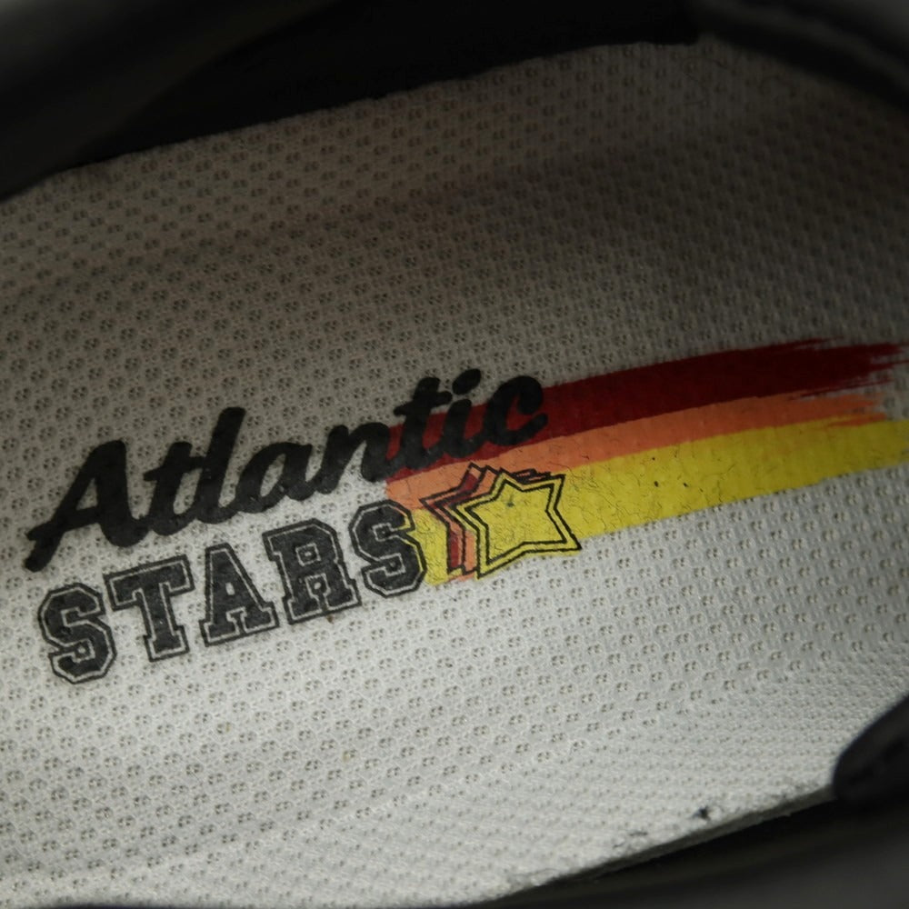 【中古】アトランティックスターズ Atlantic STARS レザー スニーカー ブラック【サイズ40】【 状態ランクC 】【 メンズ 】