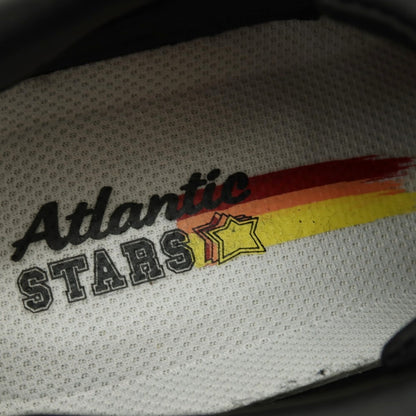 【中古】アトランティックスターズ Atlantic STARS レザー スニーカー ブラック【サイズ40】【 状態ランクC 】【 メンズ 】
