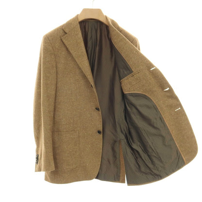 【中古】コルネリアーニ CORNELIANI ウールカシミヤシルク 3B テーラードジャケット ベージュ【サイズ46】【 状態ランクC 】【 メンズ 】