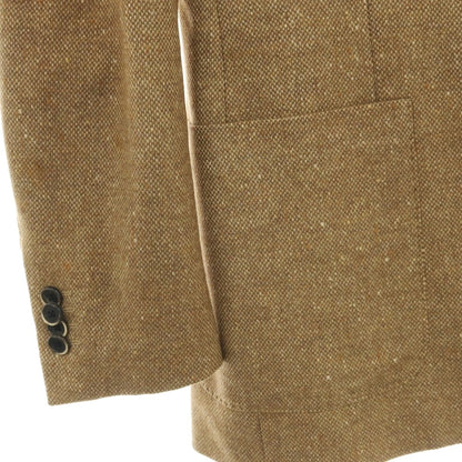 【中古】コルネリアーニ CORNELIANI ウールカシミヤシルク 3B テーラードジャケット ベージュ【サイズ46】【 状態ランクC 】【 メンズ 】