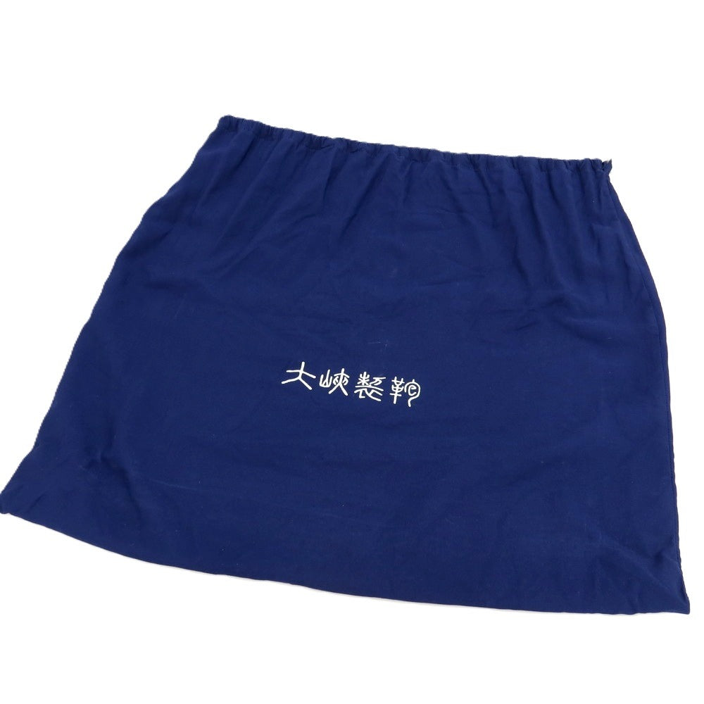 【中古】オオバセイホウ 大峽製鞄 レザー ダレスバッグ バーガンディ系【 状態ランクB 】【 メンズ 】