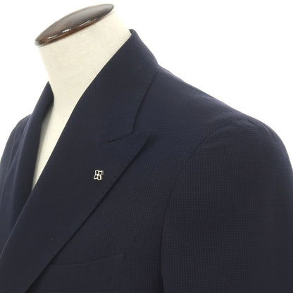 【中古】タリアトーレ TAGLIATORE ウール ダブル6B テーラードジャケット ネイビー【サイズ50】【 状態ランクA 】【 メンズ 】