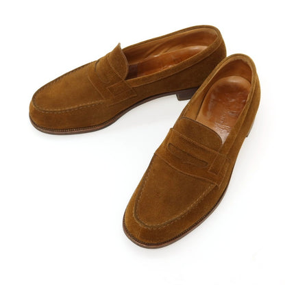 【中古】ジェイエムウエストン J.M WESTON スエード ローファー ブラウン【サイズ7 1/2 C】【 状態ランクC 】【 メンズ 】