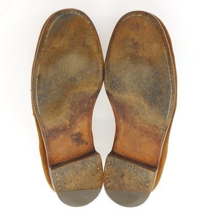 【中古】ジェイエムウエストン J.M WESTON スエード ローファー ブラウン【サイズ7 1/2 C】【 状態ランクC 】【 メンズ 】