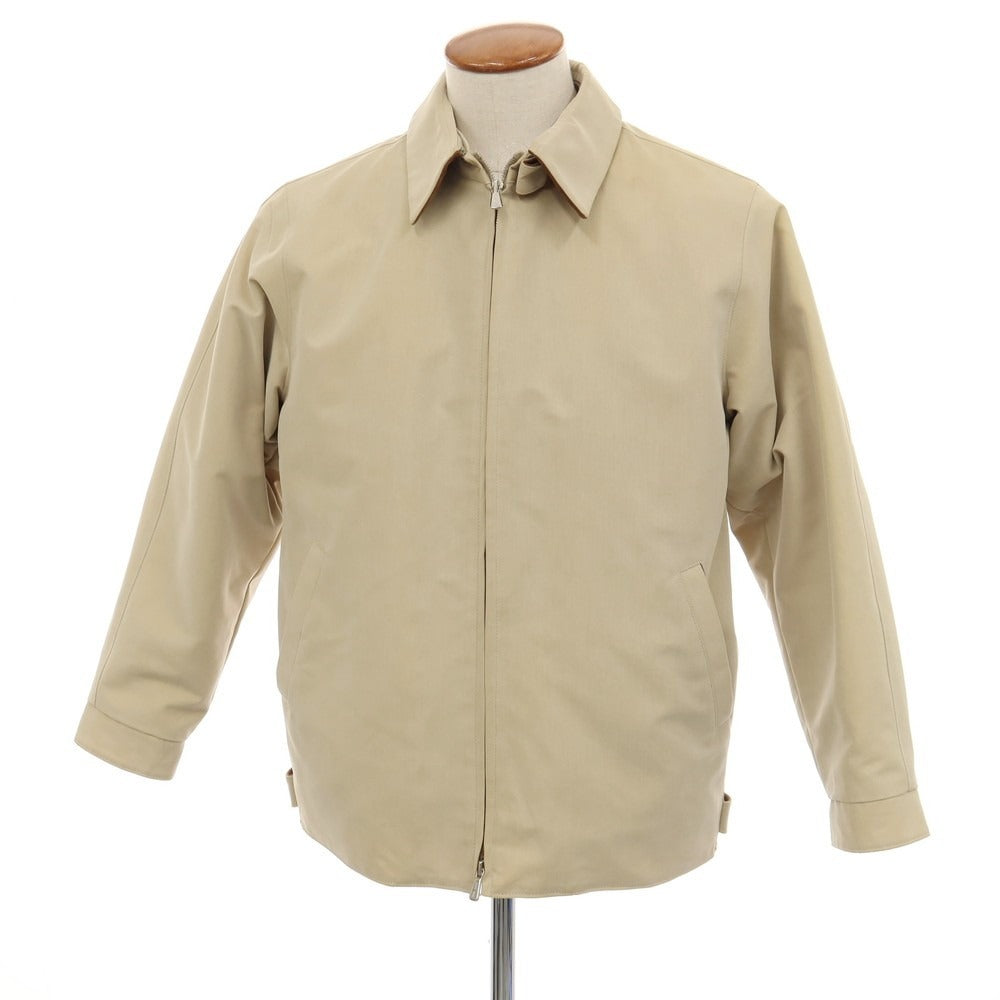 【中古】ロロピアーナ Loro Piana コットンナイロン 2WAY スイングトップ ベージュ【サイズM】【 状態ランクD 】【 メンズ 】