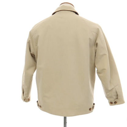 【中古】ロロピアーナ Loro Piana コットンナイロン 2WAY スイングトップ ベージュ【サイズM】【 状態ランクD 】【 メンズ 】