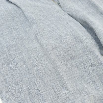 【中古】キートン Kiton リネン ヘリンボーン カジュアルスラックスパンツ ライトブルー【サイズ46】【 状態ランクC 】【 メンズ 】