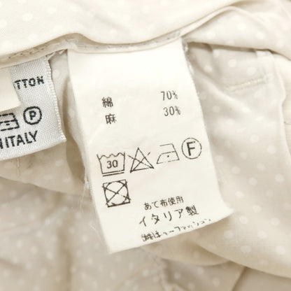 【中古】ロータスポーツ ROTA SPORTS コットンリネン カジュアルスラックスパンツ オフホワイト【サイズ50】【 状態ランクC 】【 メンズ 】