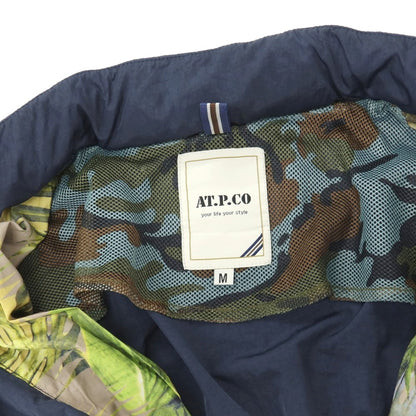 【中古】アティピコ AT.P.CO ナイロン ミリタリージャケット ライトネイビー【サイズM】【 状態ランクC 】【 メンズ 】