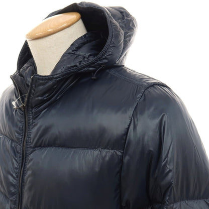 【中古】ヘルノ Herno ナイロン フーデッド ダウンジャケット ネイビー【サイズ44】【 状態ランクA 】【 メンズ 】