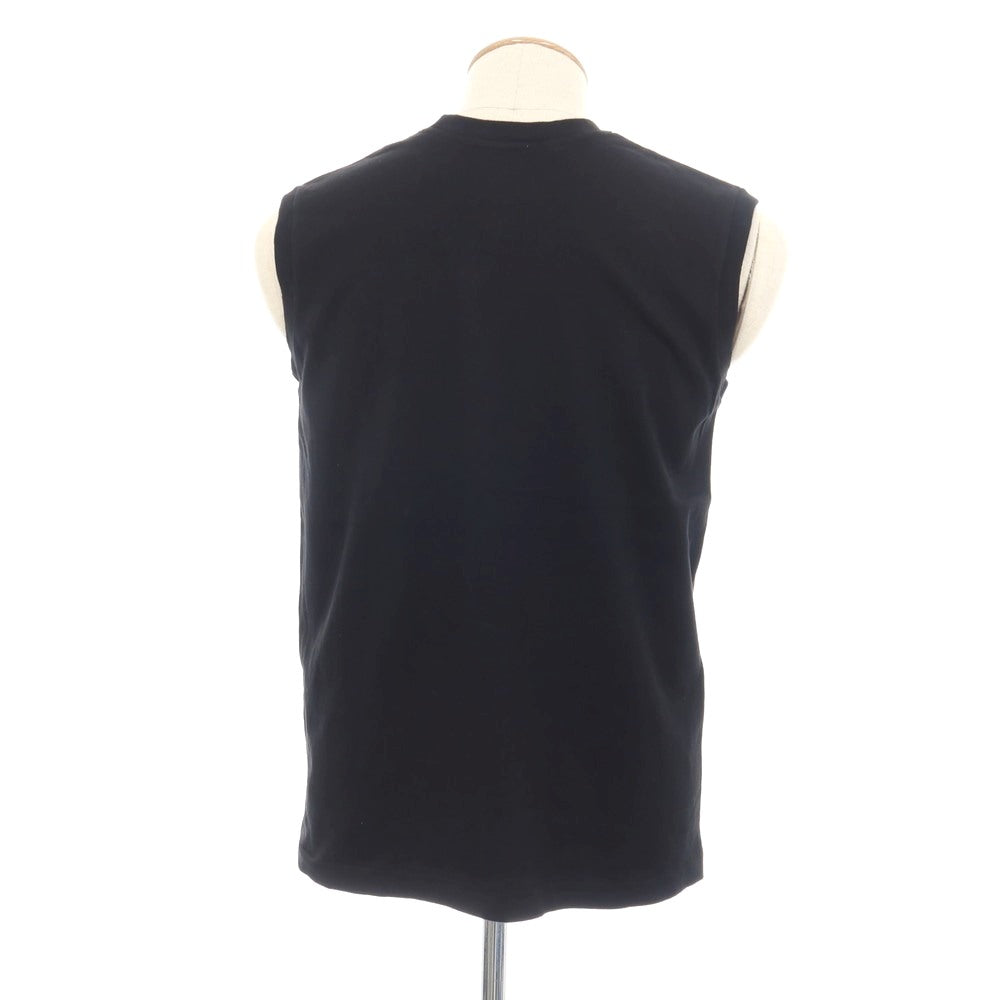 【中古】ヘインズ Hanes コットン クルーネック ノースリーブTシャツ ブラック【サイズS】【 状態ランクA 】【 メンズ 】