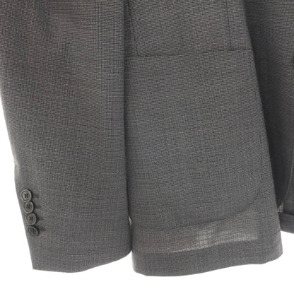 【中古】ラルディーニ LARDINI easywear ストレッチ ポリエステルウール 3つボタンスーツ セットアップ グレー【サイズ52】【 状態ランクB 】【 メンズ 】