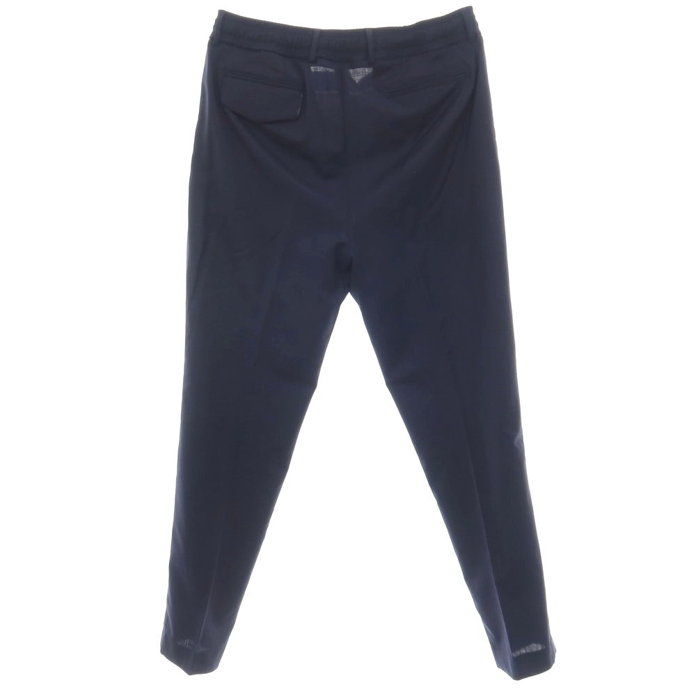 【中古】ガブリエレ パジーニ Gabriele Pasini ウール イージー カジュアルスラックスパンツ ネイビー【サイズ52】【 状態ランクC 】【 メンズ 】