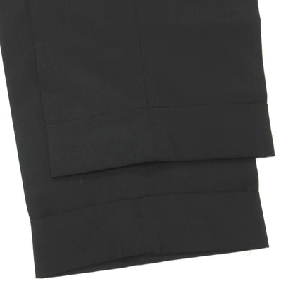 【中古】ガブリエレ パジーニ Gabriele Pasini ウール イージー カジュアルスラックスパンツ ブラック【サイズ52】【 状態ランクC 】【 メンズ 】