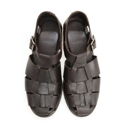 【中古】パラブーツ Paraboot BEAMS F別注 レザー サンダル ダークブラウン【サイズ42】【 状態ランクB 】【 メンズ 】