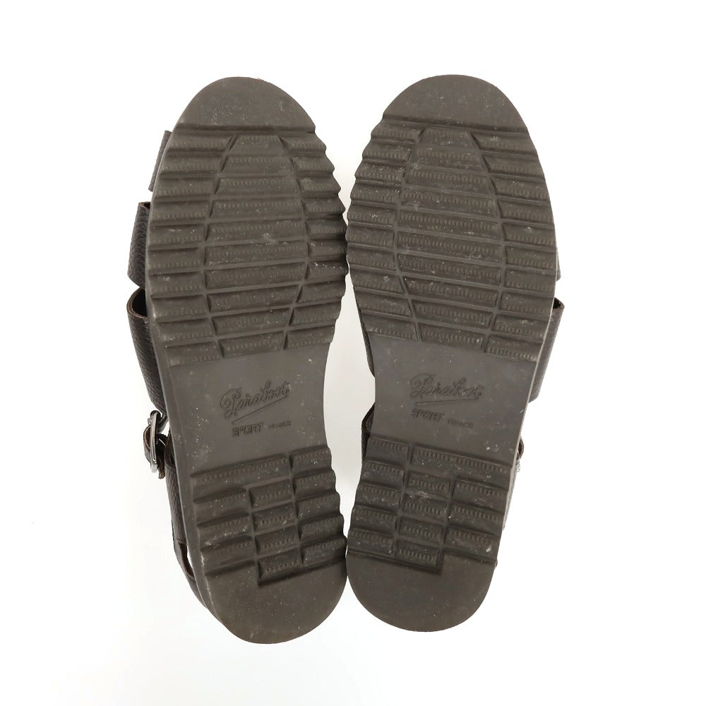 【中古】パラブーツ Paraboot BEAMS F別注 レザー サンダル ダークブラウン【サイズ42】【 状態ランクB 】【 メンズ 】