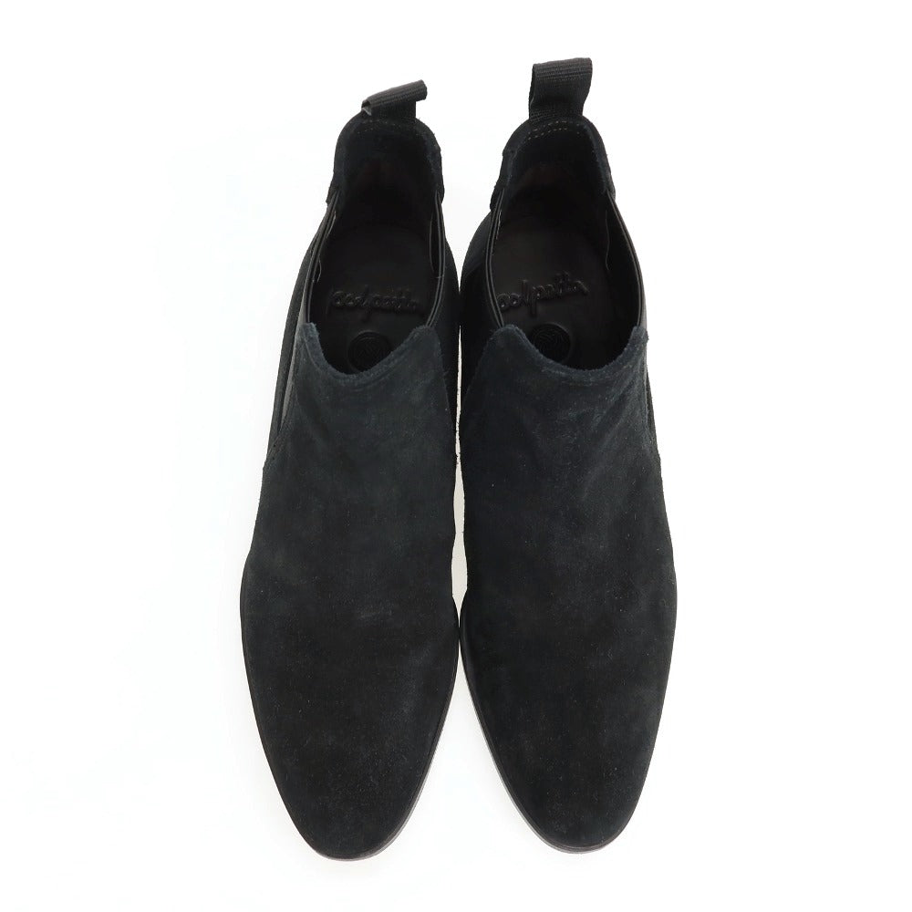 【中古】ポルペッタ polpetta スエード ブーツ ブラック【サイズ42】【 状態ランクB 】【 メンズ 】