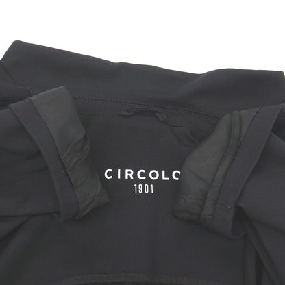 【中古】チルコロ1901 CIRCOLO 1901 コットンナイロン ジャージー 2B カジュアルジャケット ブラック【サイズ48】【 状態ランクB 】【 メンズ 】