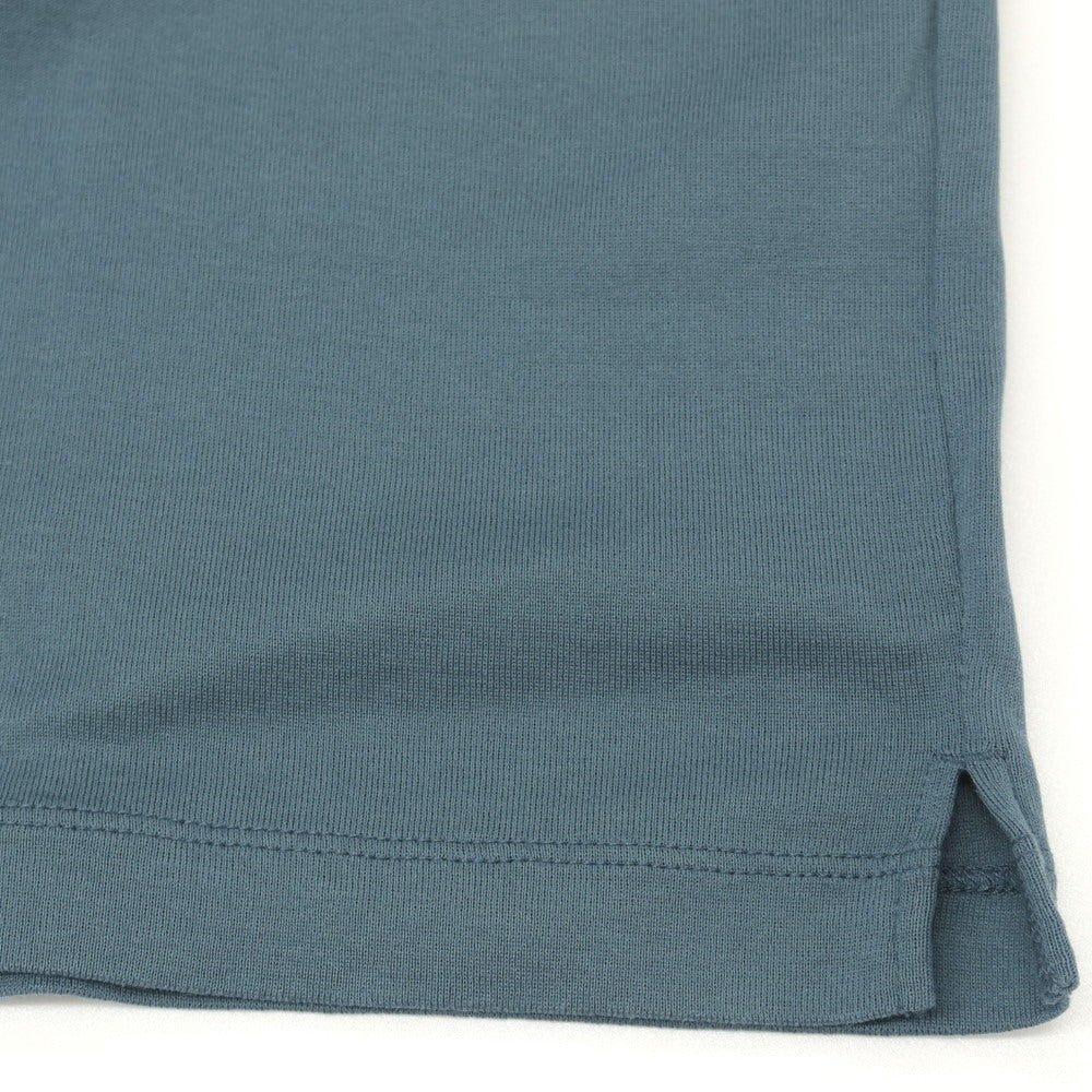 【中古】アウール AOURE コットン クルーネック 半袖Ｔシャツ ブルーグリーン系【サイズL】【 状態ランクB 】【 メンズ 】