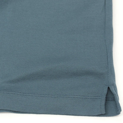 【中古】アウール AOURE コットン クルーネック 半袖Ｔシャツ ブルーグリーン系【サイズL】【 状態ランクB 】【 メンズ 】
