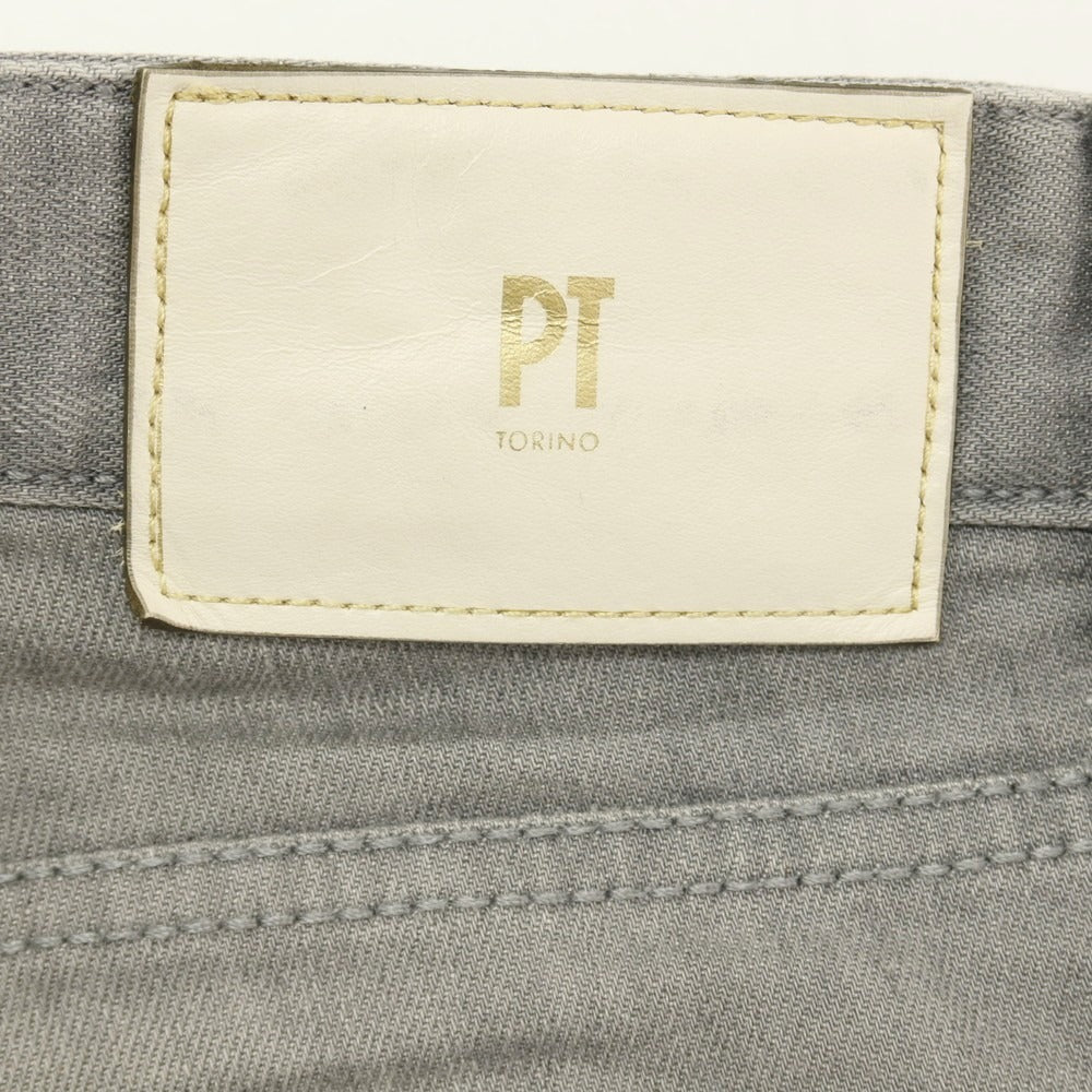 【中古】ピーティートリノ デニム PT TORINO DENIM SWING ストレッチ コットン デニムパンツ ジーンズ ライトグレー【サイズ31】【 状態ランクB 】【 メンズ 】