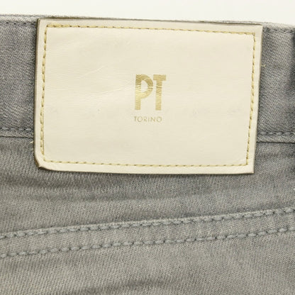 【中古】ピーティートリノ デニム PT TORINO DENIM SWING ストレッチ コットン デニムパンツ ジーンズ ライトグレー【サイズ31】【 状態ランクB 】【 メンズ 】