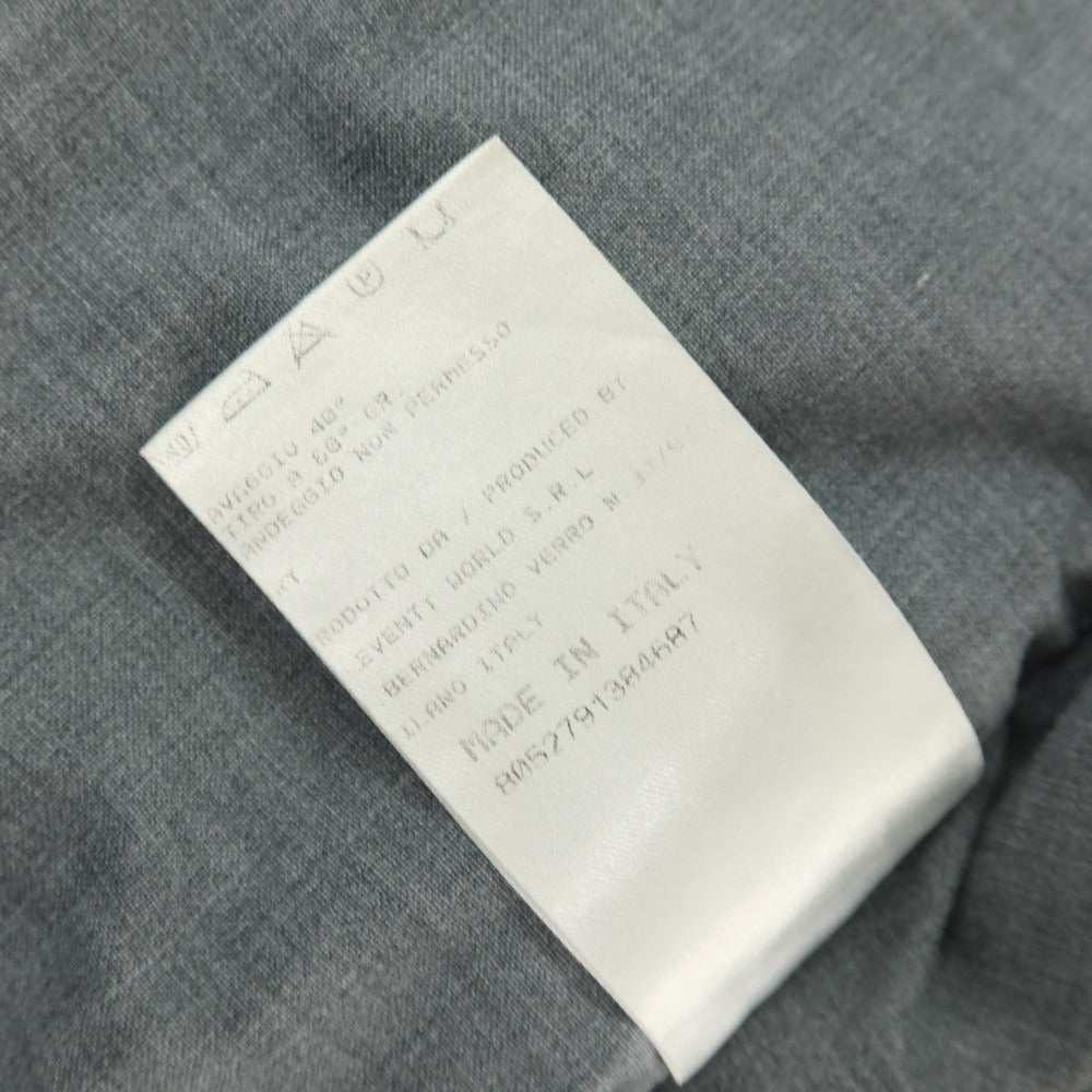 【中古】イレブンティ eleventy コットンポリウレタン デニム カジュアル系ジレ ベスト ブルー【サイズXS】【 状態ランクC 】【 メンズ 】