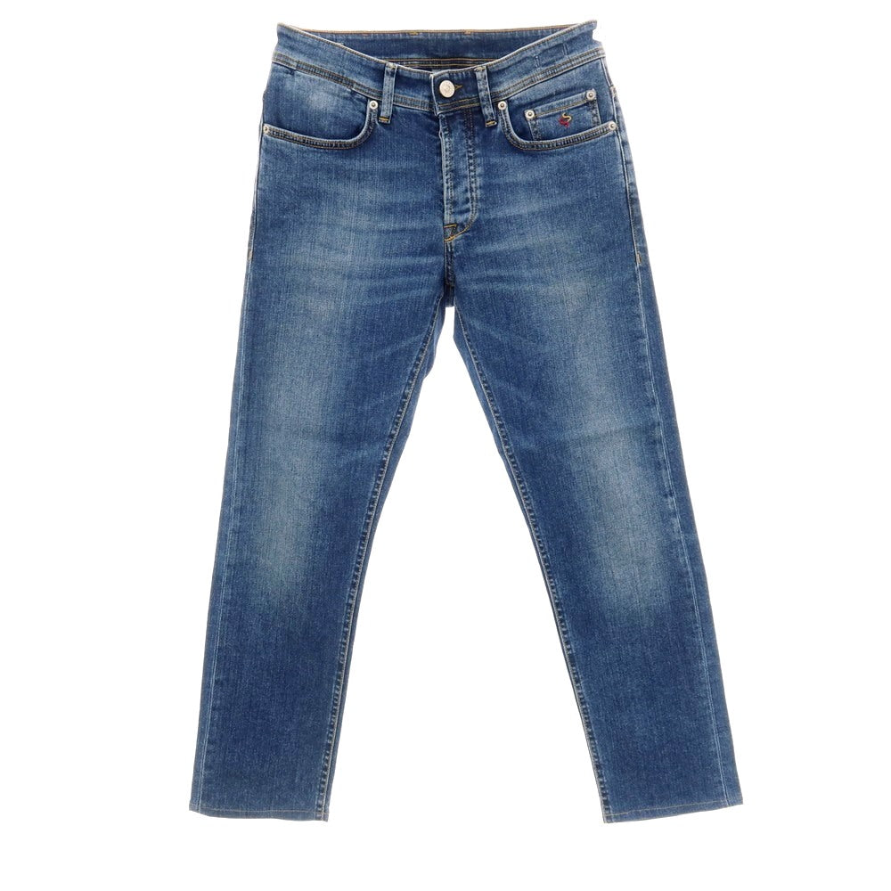 【中古】シビリア SIVIGLIA ストレッチ コットン デニムパンツ ジーンズ ネイビーブルー系【サイズ29】【 状態ランクC 】【 メンズ 】