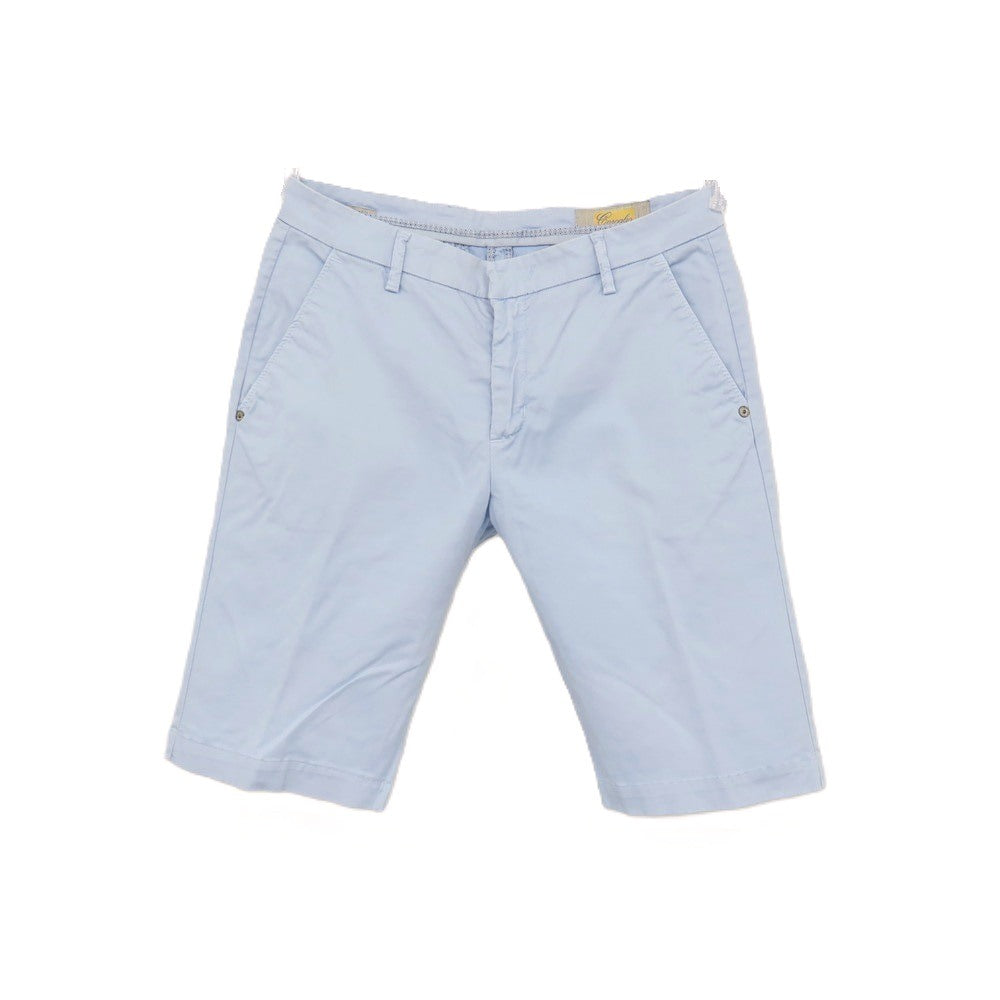 【中古】アントレアミ ENTRE AMIS ストレッチ コットン ショートパンツ ライトブルー【サイズ31】【 状態ランクB 】【 メンズ 】